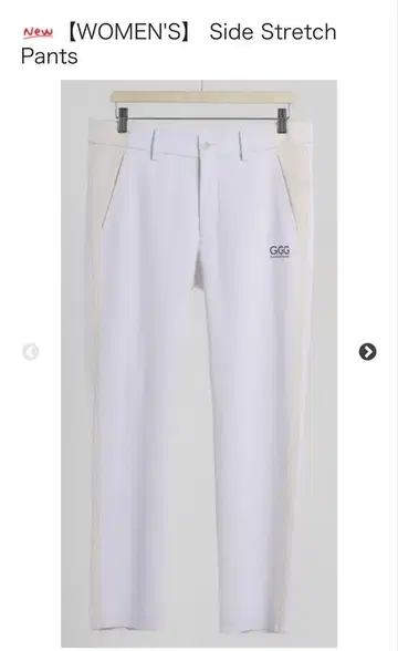 새상품 G.G.G. [WOMEN'S] 사이드 스트레치 팬츠 M