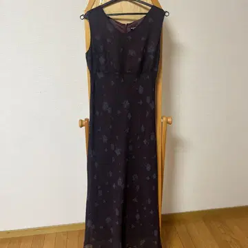 BRERA DONNA 다크 퍼플 맥시 드레스