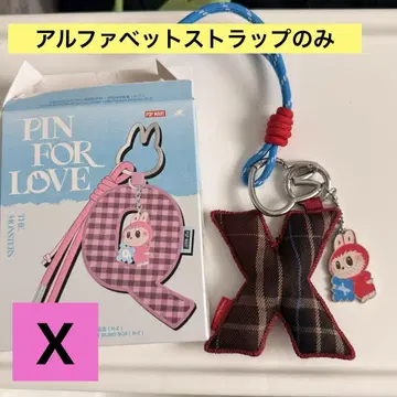 POP MART 알파벳 스트랩 [ X ]