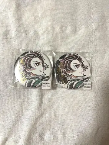 귀멸의 칼날 webshop 복권 쿄쥬로와 탄지로 C상 캔뱃지