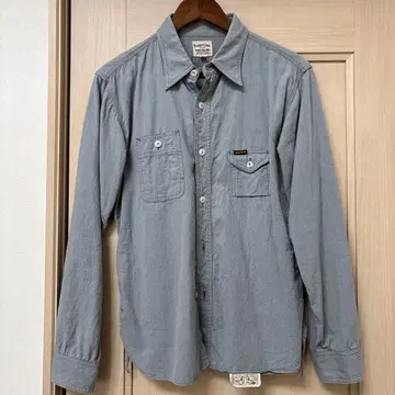 Pherrows 그레이 긴팔 셔츠