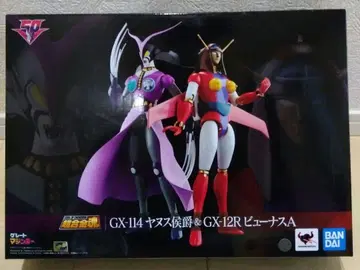 미개봉 초합금혼 GX-114 야누스 후작 & GX-12R 뷰너스A 피규어