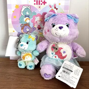 케어베어 ILLIT 하라주쿠 봉제 인형 키링 봉투 Care Bears