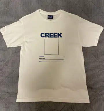 Creek 화이트 T셔츠 M 사이즈