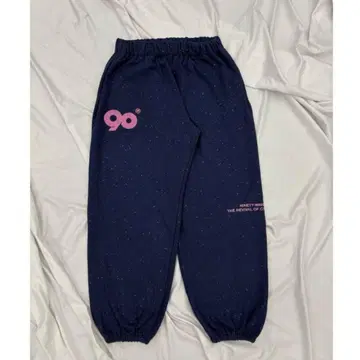 라메 네이비 9090 90 Logo Girl Sweat Pants