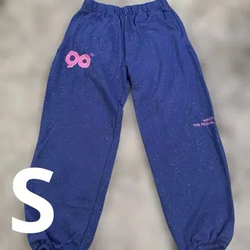 라메 네이비 9090 90 Logo Girl Sweat Pants