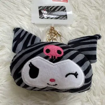 쿠로미 KUROMI 제브라 페이스 참 산리오 시마무라 키링