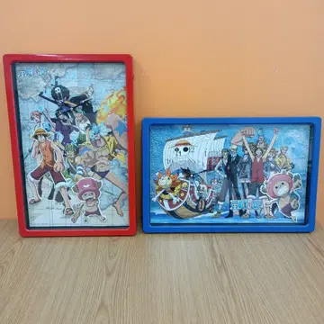 원피스 2D 아트 패널 클락 벽시계 2종 세트 낱개 판매 불가