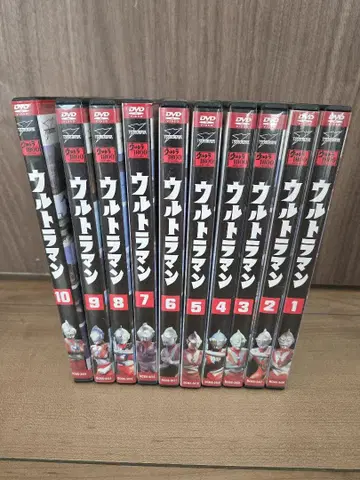 울트라맨 DVD 전 10권 세트 전권 설명서 포함