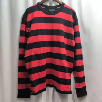[ size.XXL ] IRON HEART 아이언 하트 보더 긴팔 T셔츠