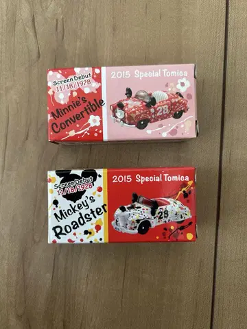 토미카 2대 세트 미키 로드스터 미니 2015년 디즈니