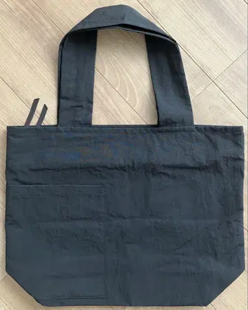 deux C 듀세 사이드 포켓 백 L (지퍼 포함) 블랙
