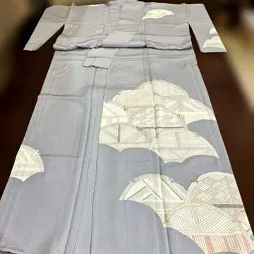 기모노 순수 실크 츠케사게 히토에 착용 가능(^^)