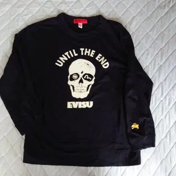 EVISU YAMANE 스컬 프린트 7부 소매 T셔츠 38