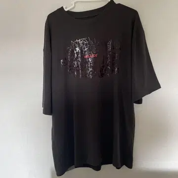 Vaundy FUSION 라이브 T셔츠 블랙
