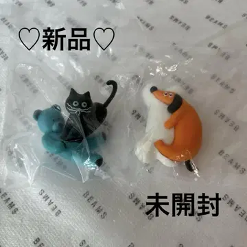 umao 피규어 컬렉션 곰과 고양이 강아지