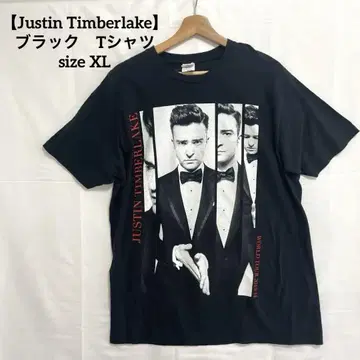 [ Justin Timberlake ] T셔츠 블랙