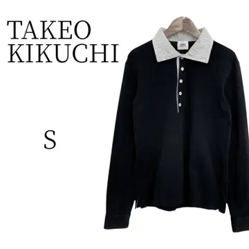 TAKEO KIKUCHI 타케오 키쿠치 블랙 상의 S