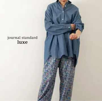 journal standard luxe CL 샴브레이 Big 셔츠 입니다