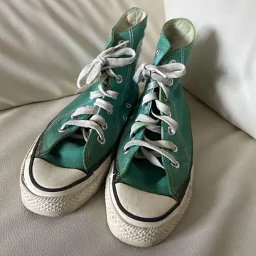 구하기 어려움 컨버스 Converse USA제 사이즈 4.5 그린 미국제