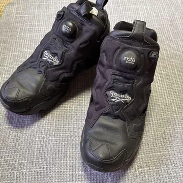 리복 인스타펌프 블랙 하이컷