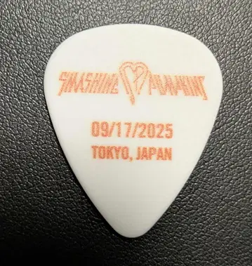Smashing Pumpkins 무도관 기타 피크 스매펌