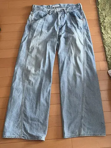 [ 25SS ] JieDa USED 3D WORK DENIM BLUE 2