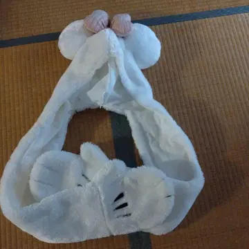 디즈니 미니 머플러 캡