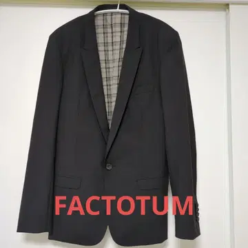 FACTOTUM 블랙 비즈니스 정장