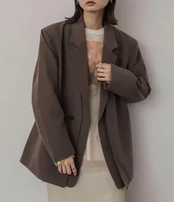 URBAN RESEARCH 2WAY 루즈 테일러드 자켓