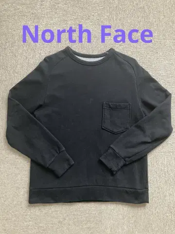 THE NORTH FACE 블랙 맨투맨 M