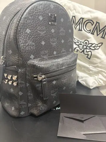 MCM 백팩 블랙