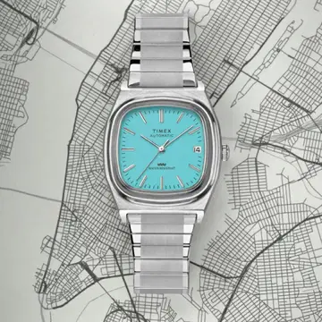 새상품 Timex REISSUE 1983 E-line 터콰이즈