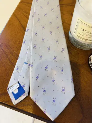 Paul Smith 꽃 패턴 넥타이 실크 100%