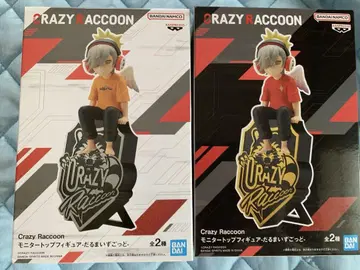 crazyraccoon 모니터 탑 피규어 A B 달마이즈갓
