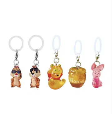 Winnie the Pooh 푸우 메지루시 액세서리 5개 세트