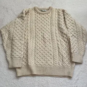 St. Bernard IRISH KNIT 아란 니트 M 사이즈 구제 의류
