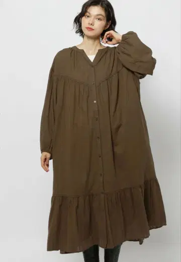 새상품 [니코앤드] 카라스미 스트라이프 원피스