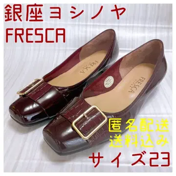 긴자 요시노야 FRESCA 버클 펌프스 23 사이즈