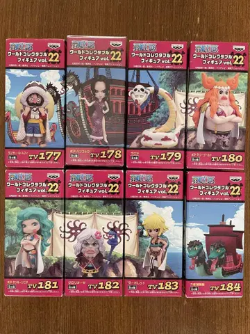 원피스 월드 컬렉터블 피규어 vol.22 전 8체 세트