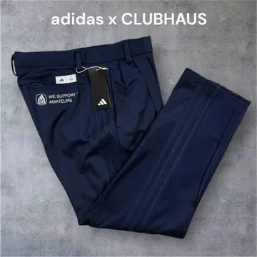새상품 adidas clubhaus 와이드 테이퍼드 팬츠 클럽하우스