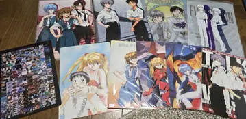 에반게리온 클리어 파일 책받침 세트 묶음 판매