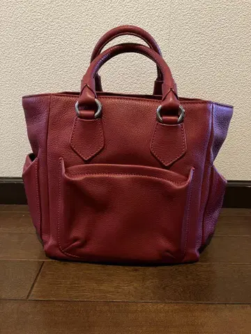 mg cuir 이탈리아제 가죽 빨간색 백