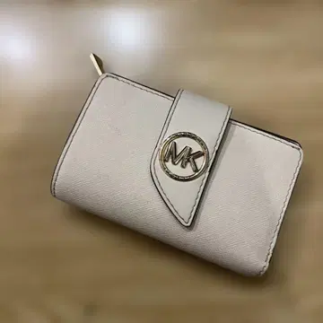 MICHAEL KORS 접이식 지갑 화이트