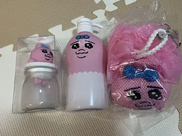 [ 미사용 ] 빤쮸토끼 펌프 보틀 바디 스펀지 시마무라 캐니스터