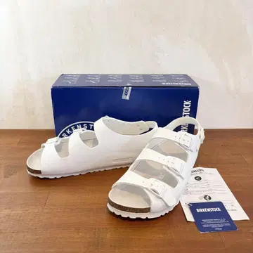 컨디션 최상 버켄스탁 오슬로 25.0cm 화이트