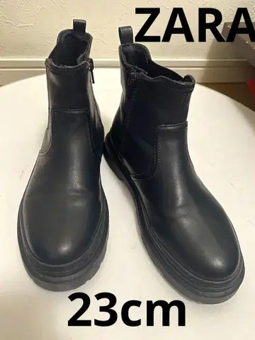 새상품급 1번만 ZARA 23cm 부츠 자라