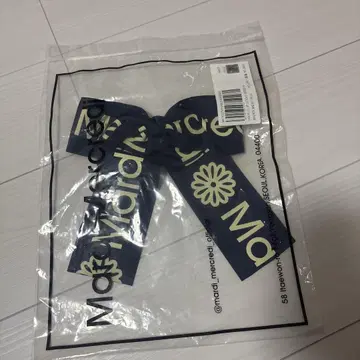 말디 네이비 헤어 액세서리