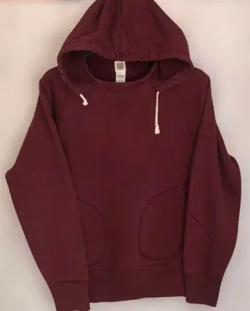 Healthknit 헬스니트 버건디 후드 부착 후드티 M 사이즈