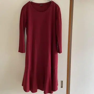 JIL SANDER NAVY 버건디 원피스